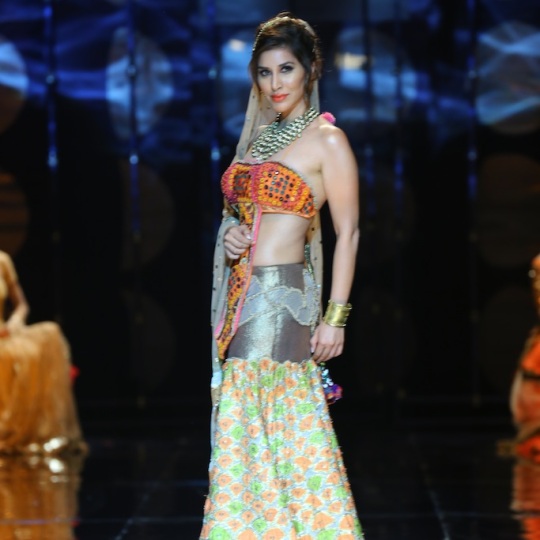 India Bridal Fashion Week - Sophie Choudhary seen in Rina Dhaka Collection 1