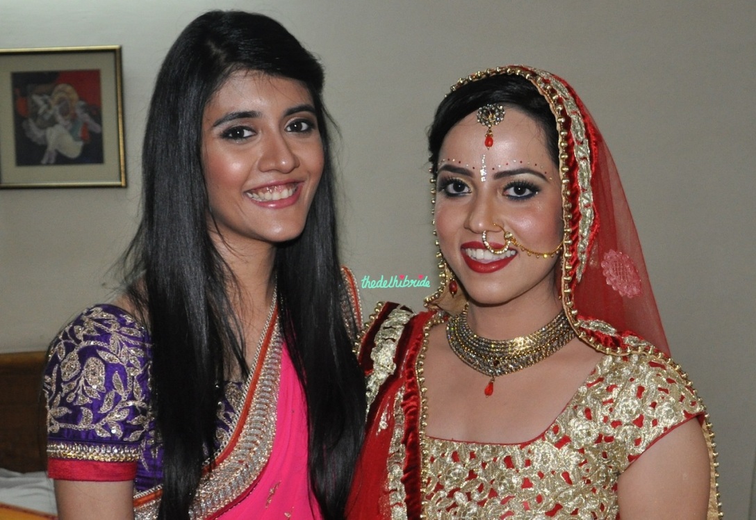 Chandni Singh bridal makeup artist review bride's room lighting 1