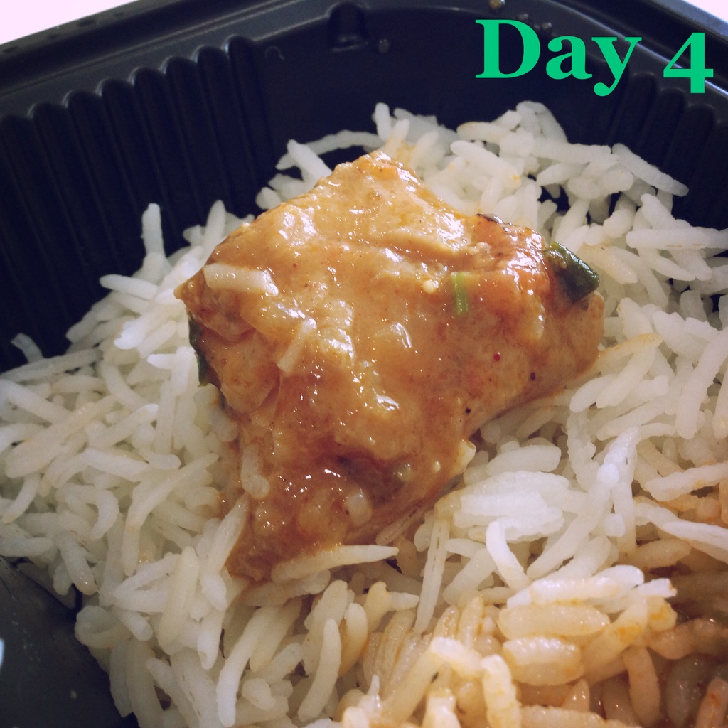 Day 4 Main Bengali fish curry and steamed rice | Basa fish with no mustard oil | Eatonomist review #FitwithTDB healthy food in Gurgaon